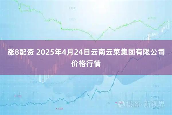 涨8配资 2025年4月24日云南云菜集团有限公司价格行情